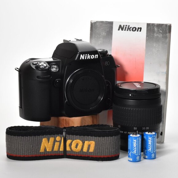 Nikon Other - Nikon N80 35mm Film SLR w/Nikon 28-80mm Zoom Lens User Manual MINT